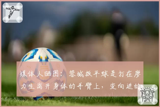 媒体人晒图:蓉城扳平球是打在廖力生离开身体的手臂上,变向进的